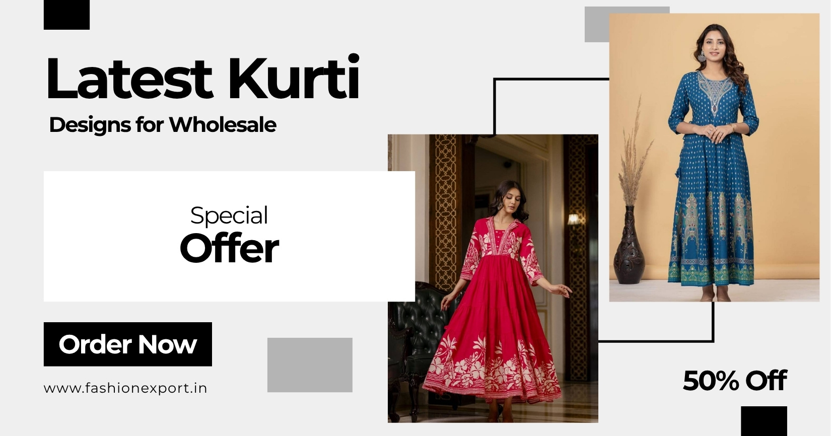 Latest Kurti Designs for Wholesale