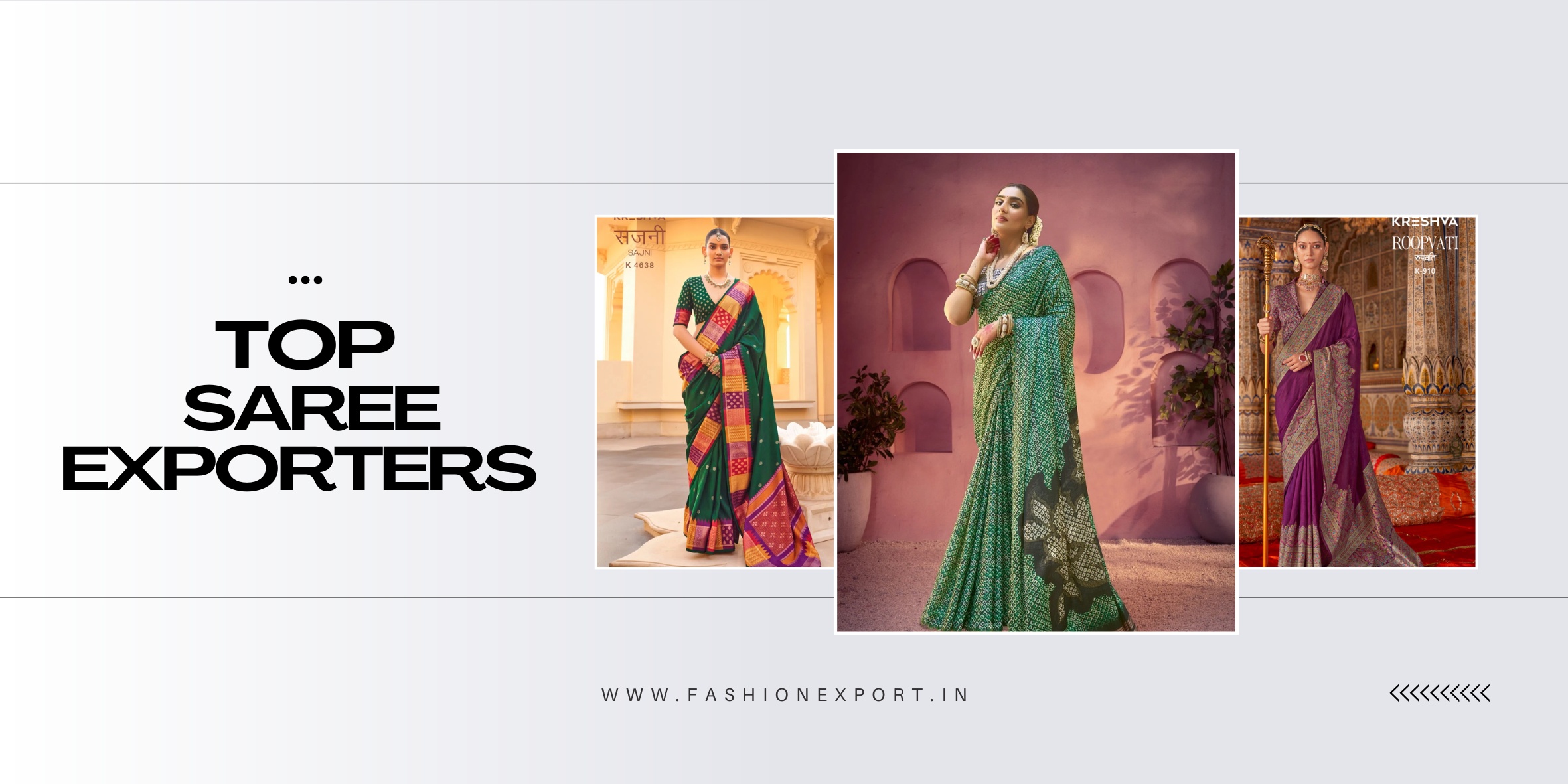 Top Saree Exporters in India