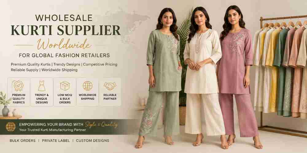 Wholesale Kurti Supplier Worldwide for Retailers and Fashion Brands | Fashionexport