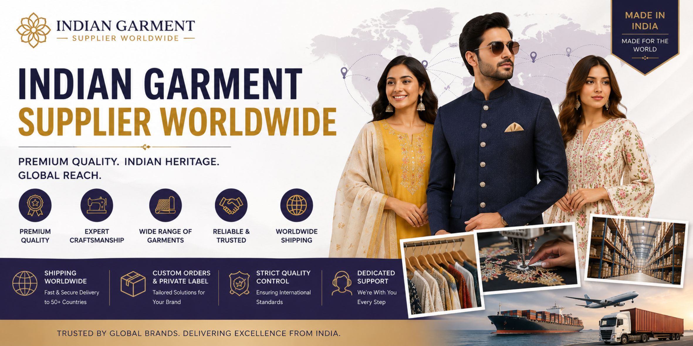 Indian Garment Supplier Worldwide
