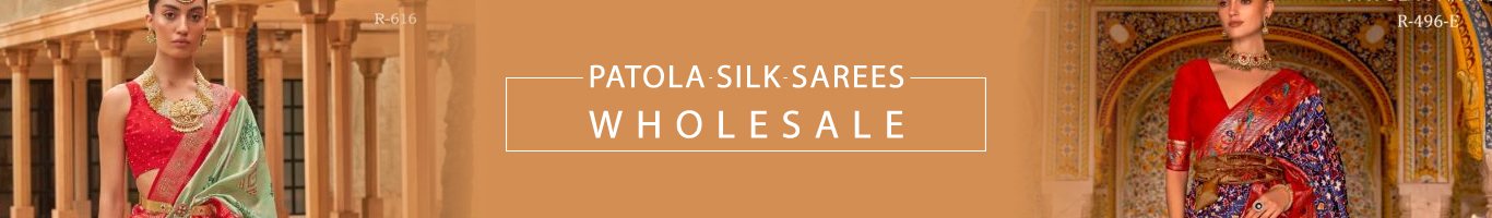 Wholesale Patola Silk Saree