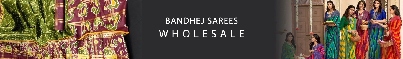 Wholesale Bandhani Saree