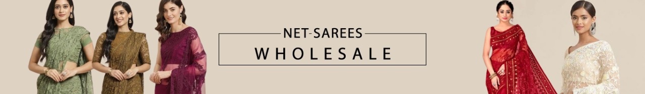 Wholesale Soft Net Sarees