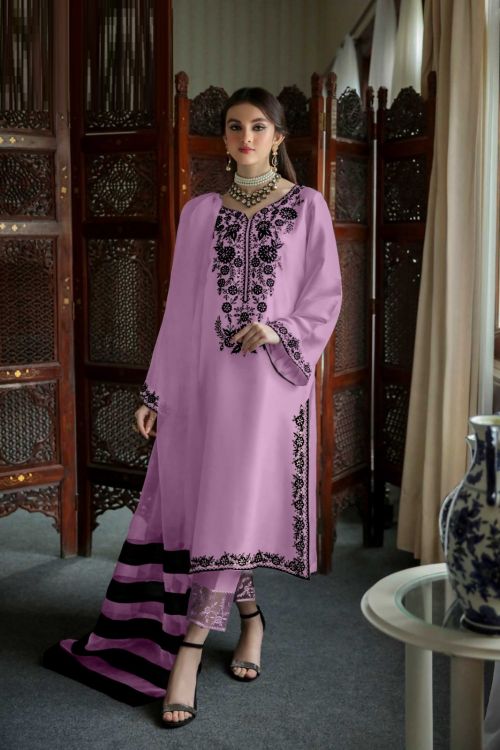 Safa Fashion 1076 Readymade Georgette Pakistani Suit