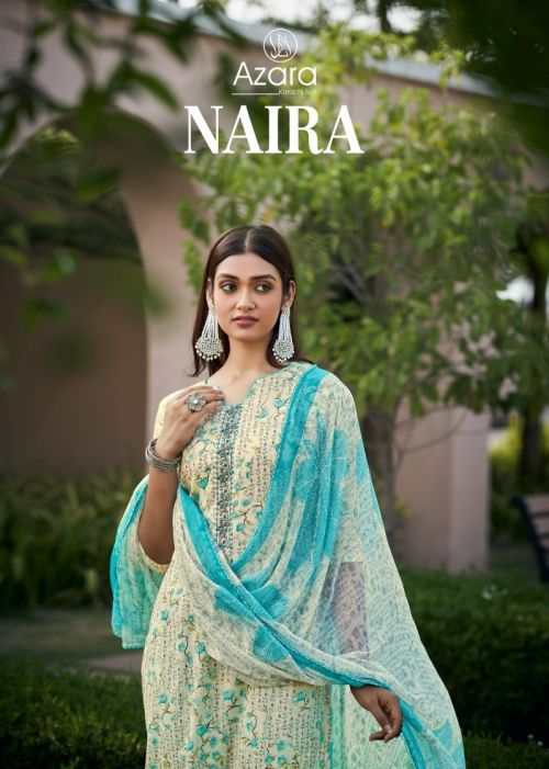 Radhika Azara Naira Exclusive Designer Dress Materials