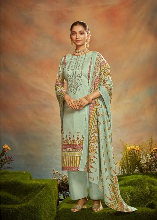 Radhika Azara Mussaret Vol 23 Designer Cotton Dress Materials