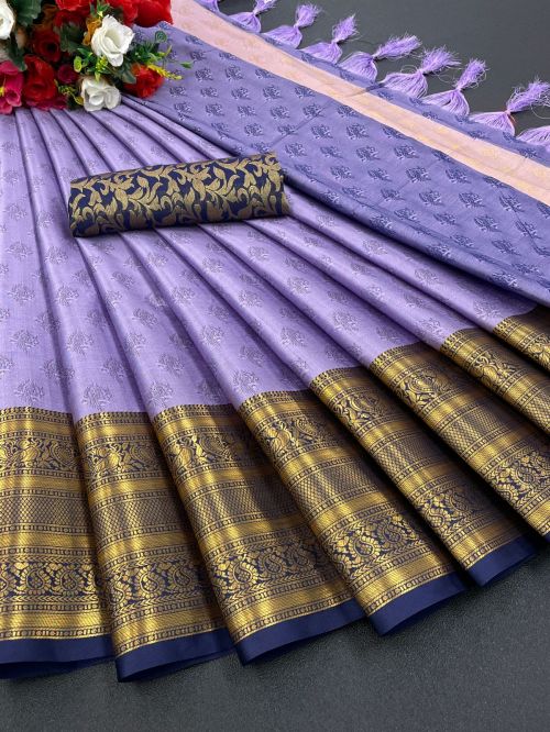 Aab Janaki Mercerised Cotton Silk Saree Collection