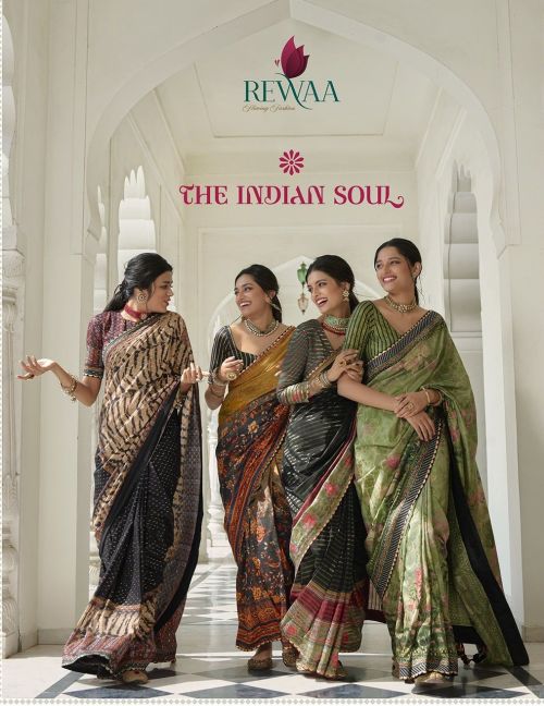 Rewaa The Indian Soul Designer Silk Saree Collection