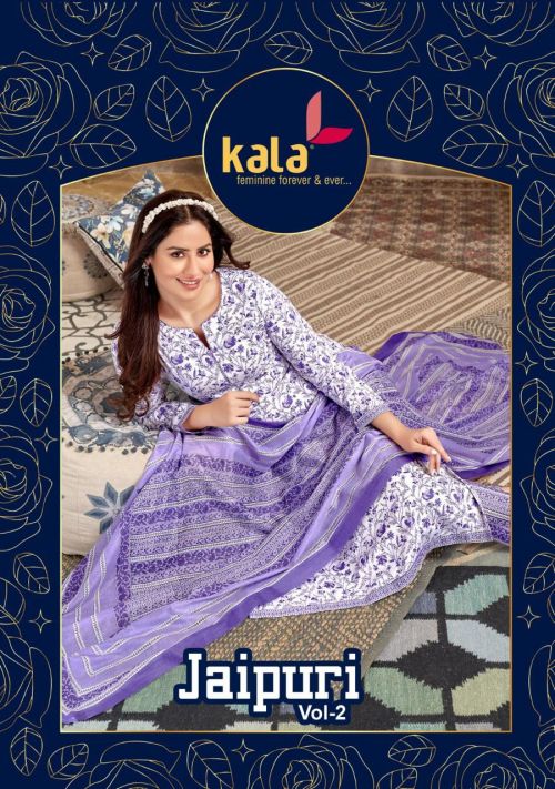 Kala Jaipuri Vol 2 Casual Wear Cotton Dress Material Collection
