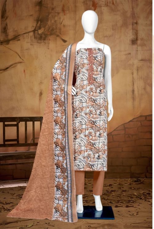 Bipson Fortuner 2133 Printed Cotton Dress Material Collection