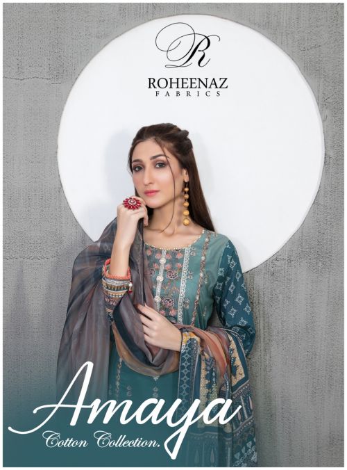 Roheenaz Amaya Regular karachi Cotton Dress Material Collection