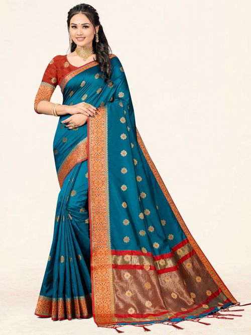 Riwazo Chaitali Fancy Banarasi Silk Saree Collection