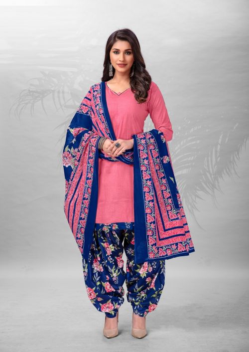 Deeptex Pichkari Vol22 Cotton Patiala Dress Material