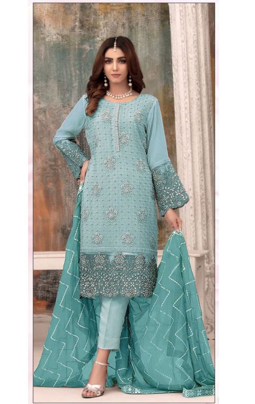 Ayesha Misbah 210 Heavy Georgette Designer Pakistani Suit Collection