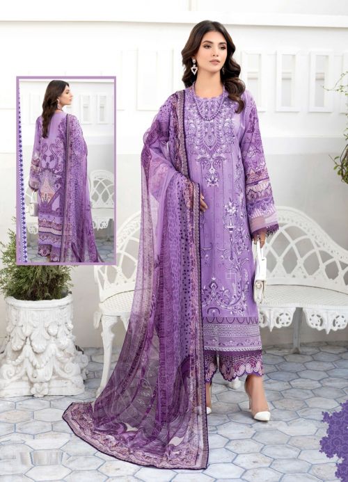 Gull A Ahmed Gull Banu Vol 5 Pakistani Karachi Cotton Dress Materials