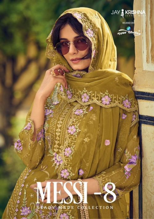 Your Choice Messi 8 Embroidery Ready Made Salwar Suits Collection