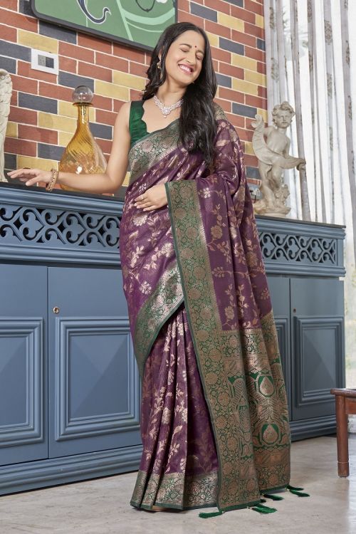 Manohari Hit Colour37 Traditional Banarasi Silk Saree Collection