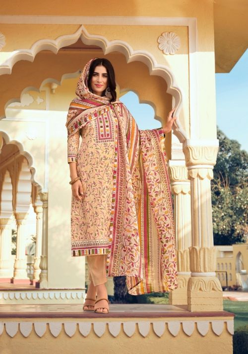 Zulfat Meera Printed Designer Ready Made Cotton Dress Collection
