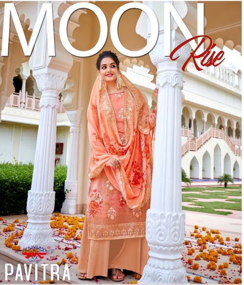 Hansa Moon Rise Pavitra Designer Dress Material Wholesaler In India