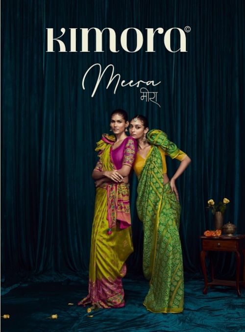 Kimora Meera 12 Brasso Silk Designer Sarees Catalog