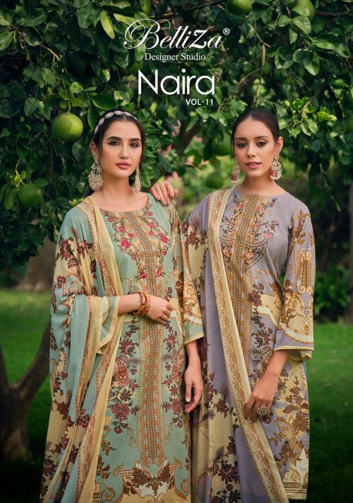 Belliza Naira Vol 11 Cotton Designer Dress Material