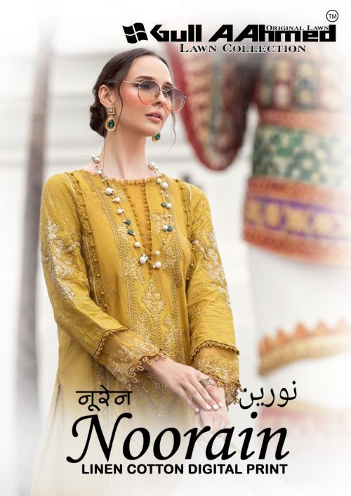 Gull A Ahmed Noorani Heavy Cotton Pakistani Dress Material Collection