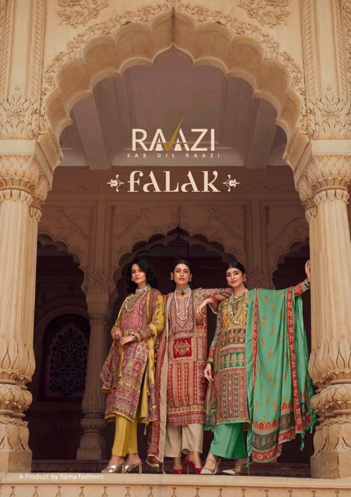 Rama Raazi Falak Handwork Designer Salwar Suits Collection