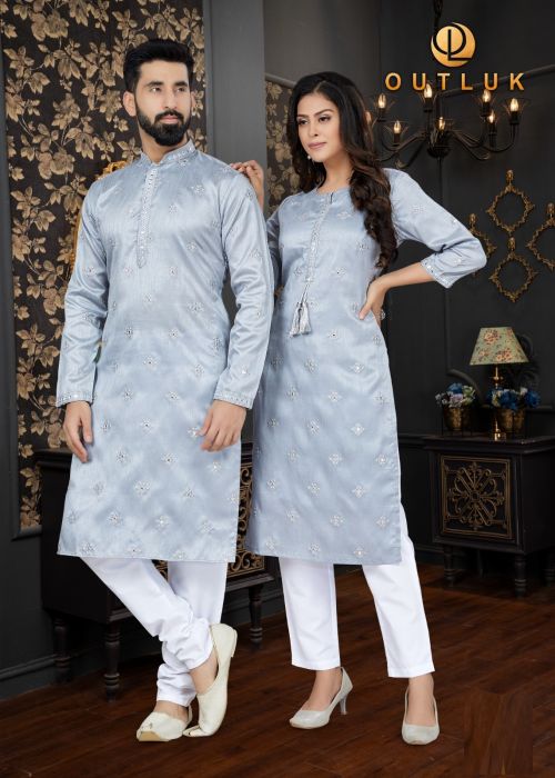 Outluk Vol 123 Stylish Party Wear Couple Combo Collection