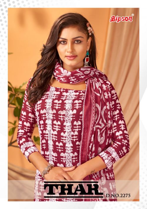 Bipson Thar 2275 Casual Wear Cotton Printed Dress Material Collection