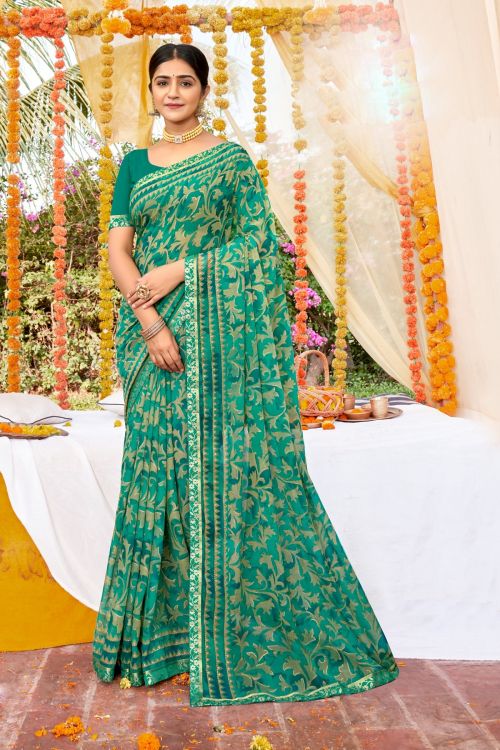 Avika 1 Casual Daily Wear Georgette Saree Collection