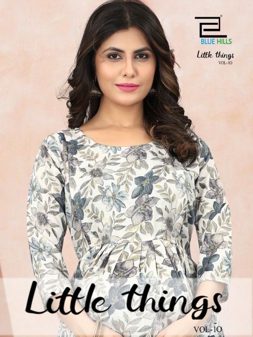 Blue Hills Little Things Vol 10 Printed Feeding Wear Kurti Collection