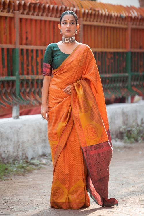 Sutram Hit Colour 23 Banarasi Jacquard Silk Saree Collection