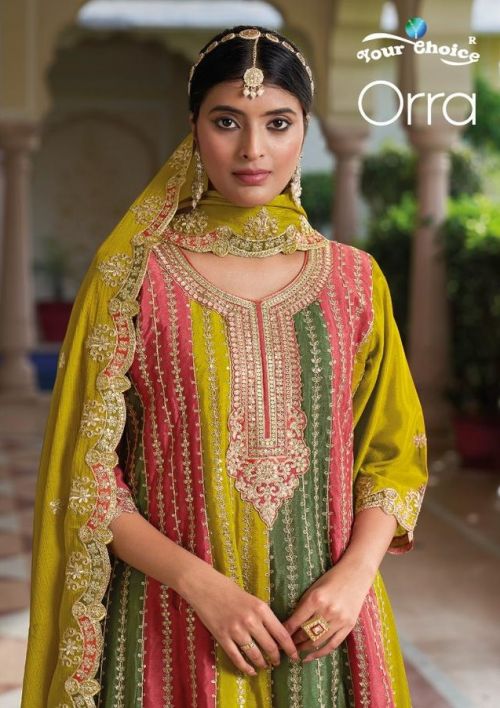 Your Choice Orra Embroidery Designer Salwar Suits Collection