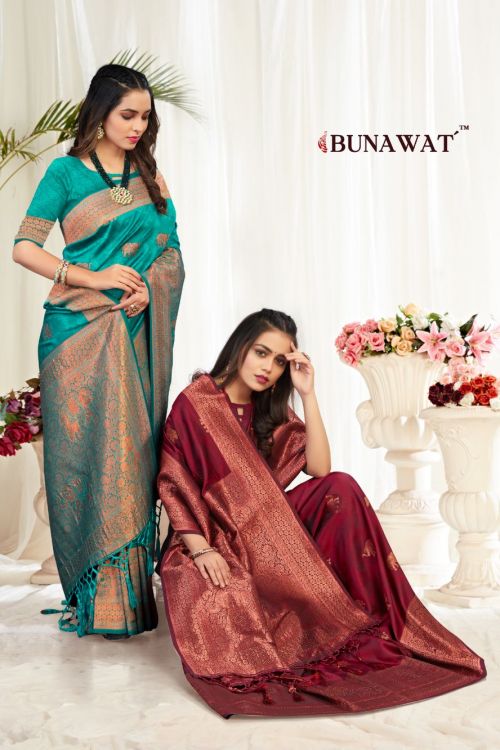 Bunawat Aahana Designer Banarasi Silk Saree