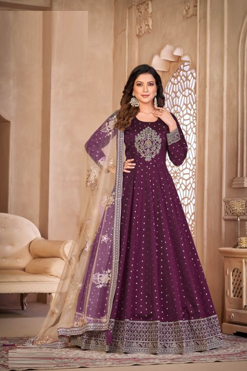 Aanaya 6600 Series Silk Designer Salwar Suits Collection