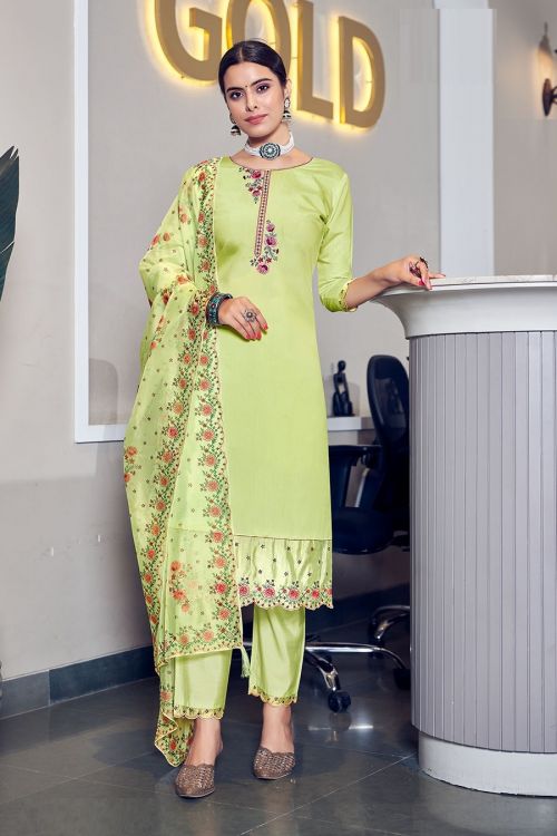 Vitara Iconic 1001 To 1004 Embroidery Ready Made Dress Collection