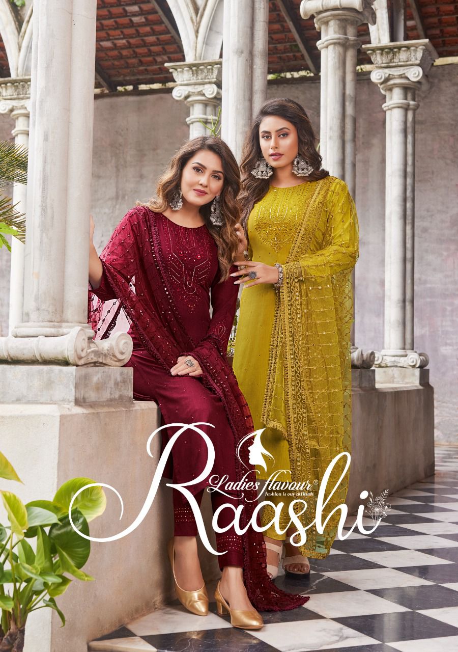 Ladies Flavour Raashi Exclusive Wear Ready Made Kurti Collection