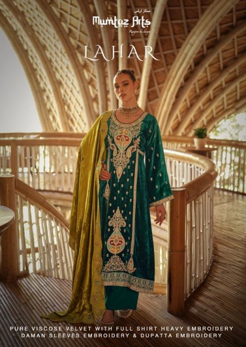 Mumtaz Lahar Pashmina Heavy Embroidery Salwar Suit