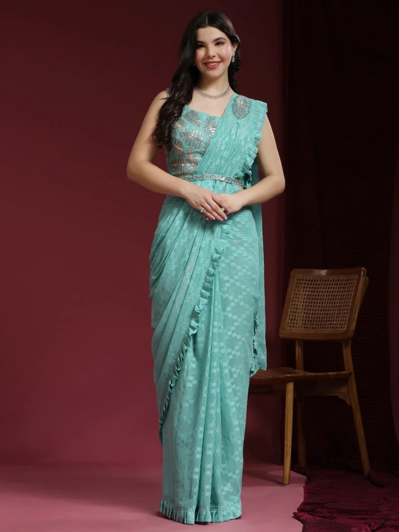 Amoha Trendz 275 Designer Ready To Wear Saree Collection