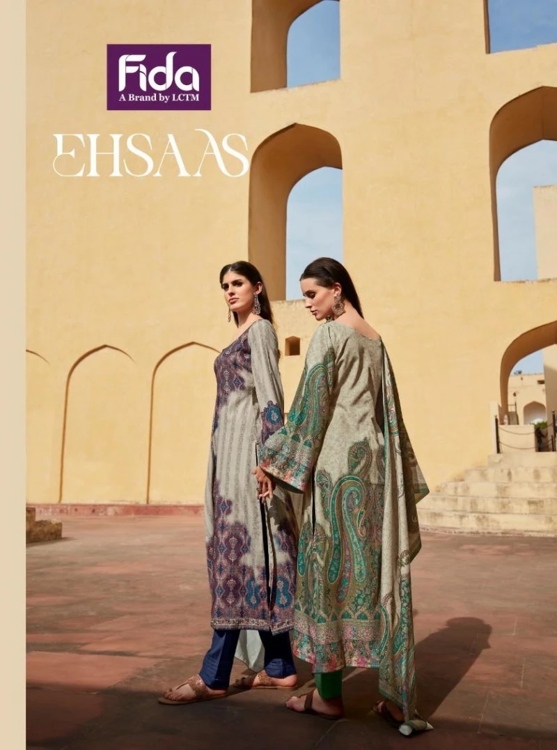 Fida Ehsaas Digital Printed Wool Salwar Suit Collection
