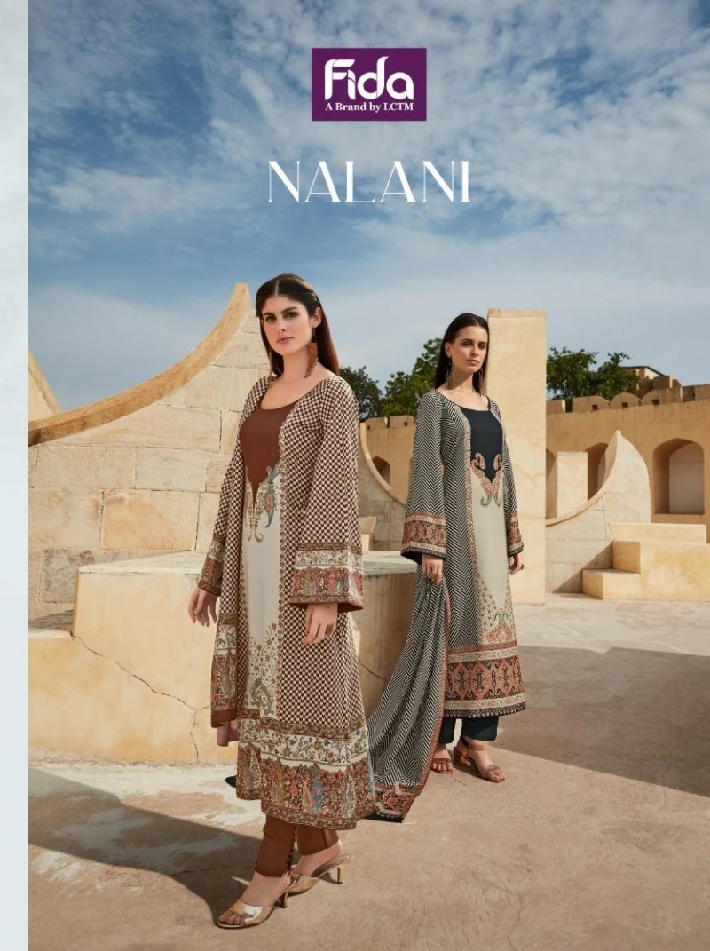 Fida Nalani Digital Pashmina Wool Salwar Suit Collection