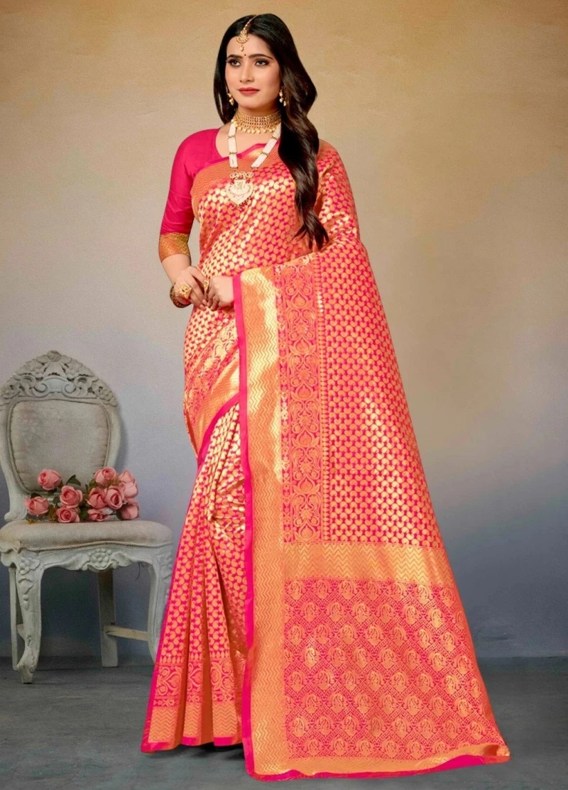 Ronisha Rabia Banarasi Silk Saree Collection
