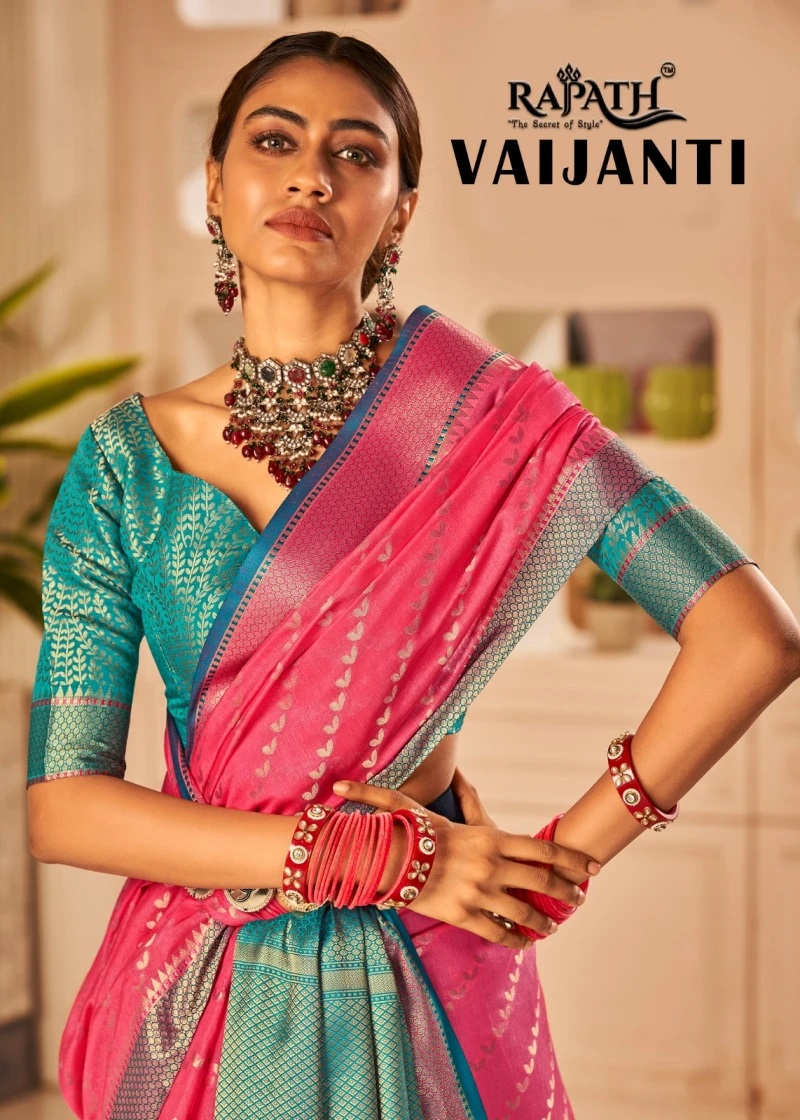Rajpath Vaijanti Silk With Weaving Saree New Collection