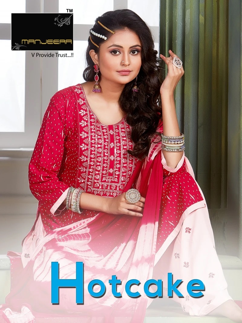 Manjeera Hotcake Patiyala Readymade Dress Collection