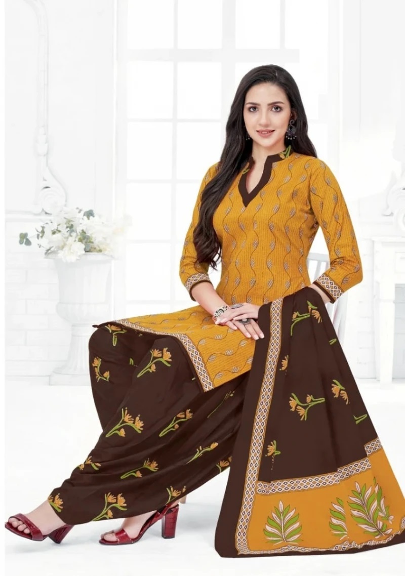 Mayur Priyanka Vol 1 Patiyala Cotton Dress Material Collection