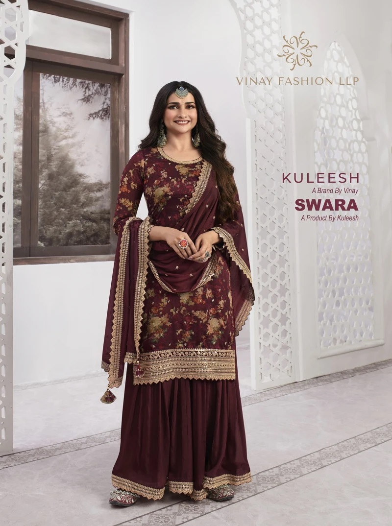 Vinay Kuleesh Swara Silk Designer Salwar Suit New Collection