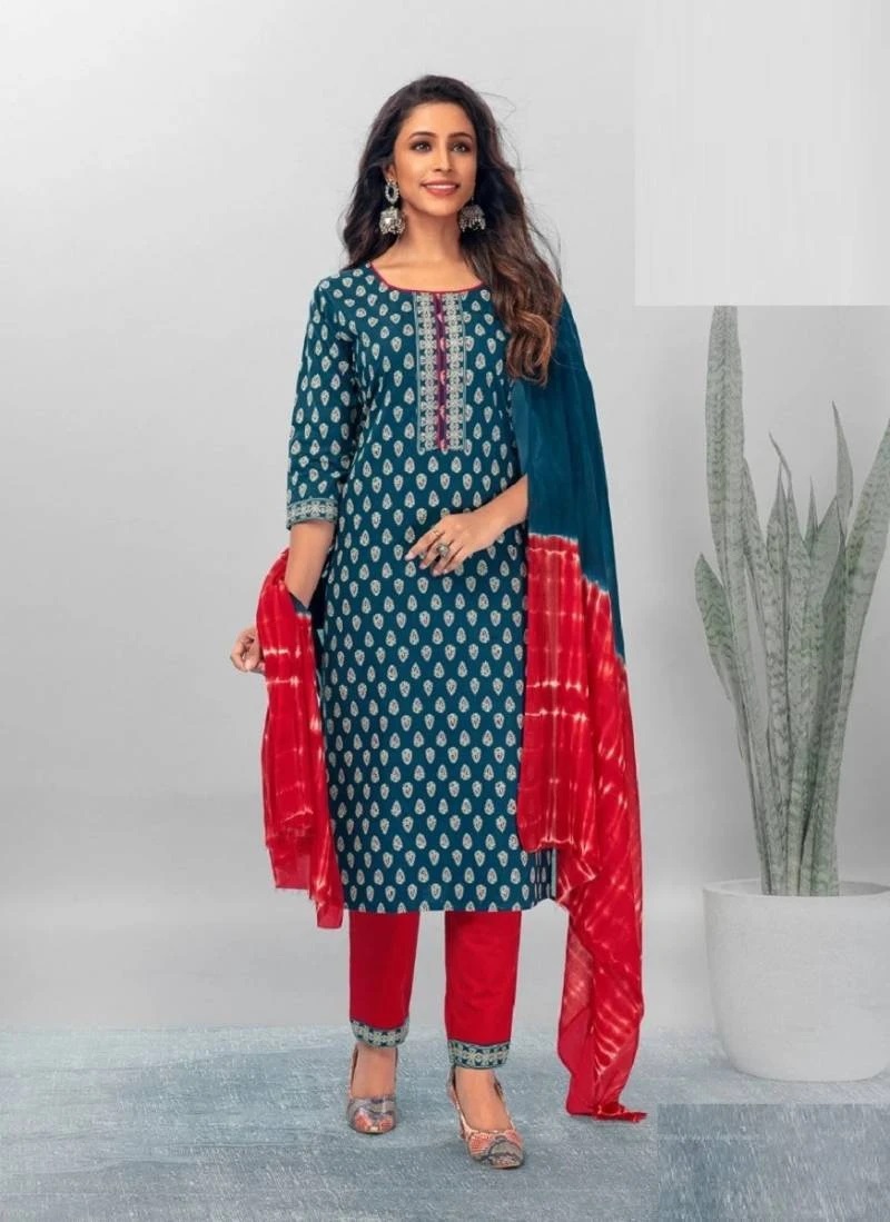 Rangrez Vol 1 Deeptex Cotton Full Stitched Dress Collection