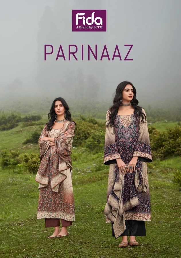 Fida Parinaaz Wholesale Pashmina Dress Material Latest Collection