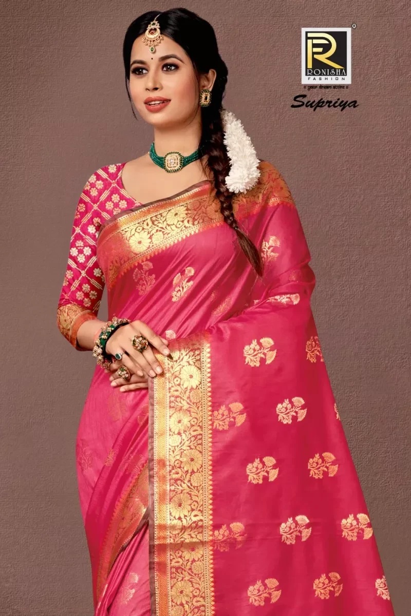 Ronisha Supriya Banarasi Silk Saree Collection