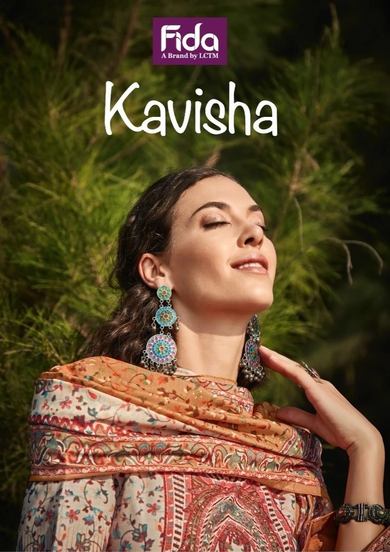 Fida Kavisha Wool Kashmiri Designer Dress Material Collection